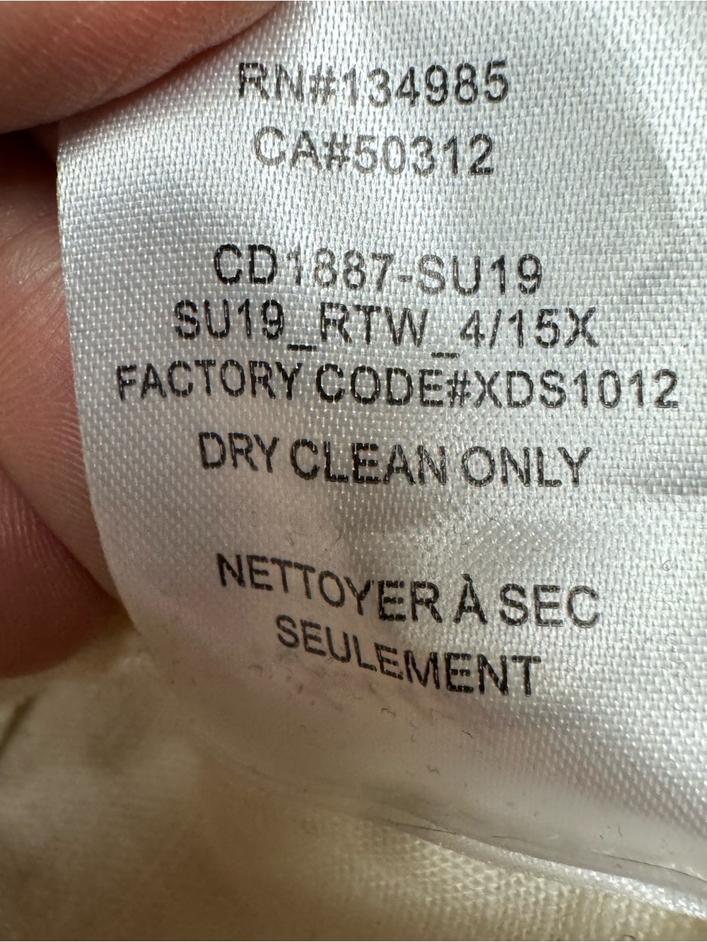For Love & Lemons Macaroon Dress XS Cream Linen Blend Mini Revolve NWT - Picture 15 of 15
